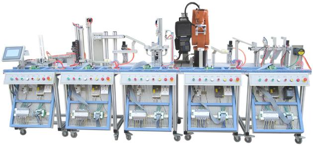 DYGJD-07機(jī)電一體化柔性生產(chǎn)線加工系統(tǒng),光機(jī)電氣一體化裝置